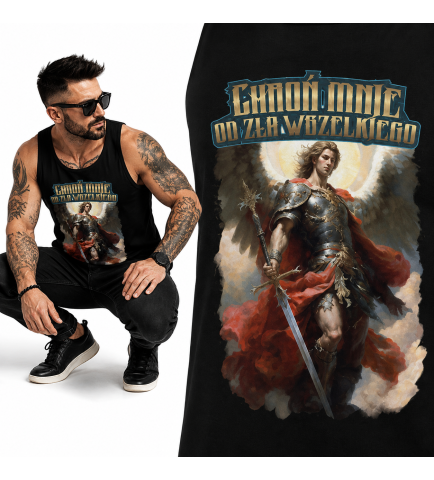 tank-top Chrześcijański  Chroń Mnie